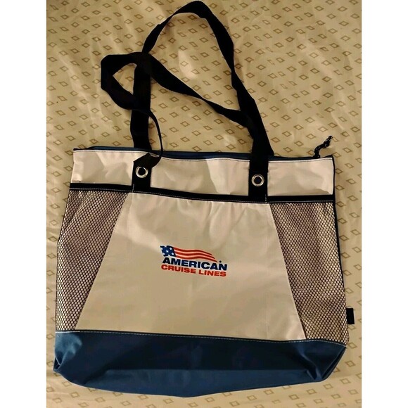 American Cruise Lines AMERICAN STAR Canvas heavy duty tote shoulder Shopping bag - Picture 1 of 7